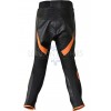 RTX Venom Orange & Black Leather Motorcycle Trouser Pant